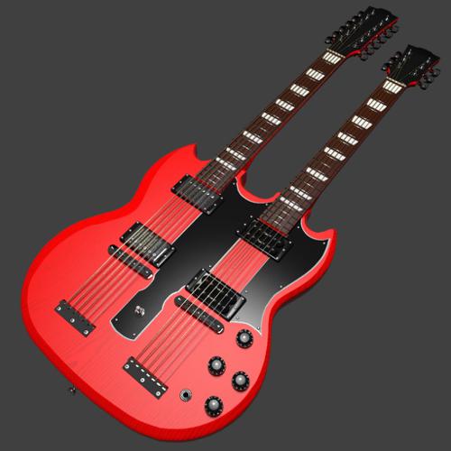 Gibson EDS-1275 Double Neck Electric Guitar preview image